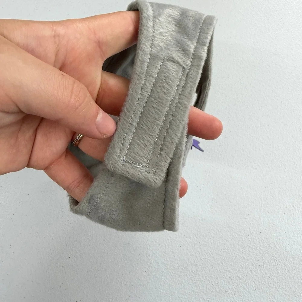 Cat gray felt fabric knit hat costume funny pet supplies fashion one size
